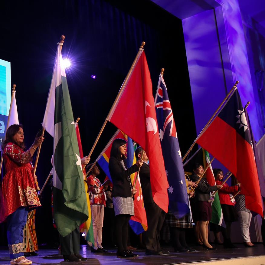 photo of Sigma members' nation flags