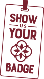 Show us your badge