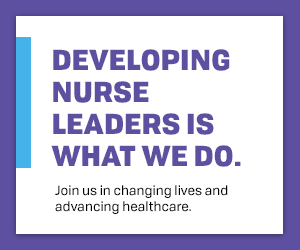 Developing Nurse Leaders is what we do.