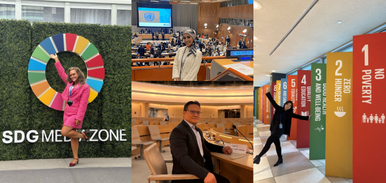 UN Representatives pictured at various events