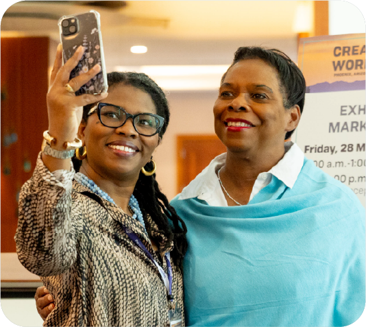 Elevating the Member Experience - Members Taking Selfie